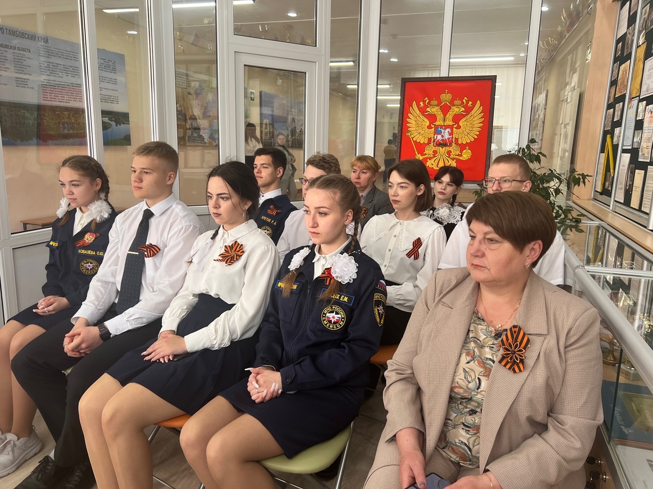 Областной урок по краеведению с участием Главы Тамбовской области М.Б.Егоровым..